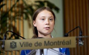 Greta Thunberg se manifiesta en Canadá contra la industria petrolífera