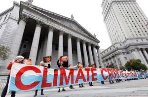 Nueva York juzga el "engaño" ambiental de Exxon Mobil, que se ve "demonizada"