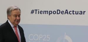 La ONU urge en Madrid actuar por el clima ante inminente punto de no retorno