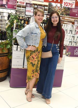 Zeny Leyva y Iamdra Fermín.