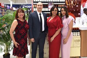 Francis Meriño, Andrés Ferreras, Fior Ramírez y Delsy Mena.