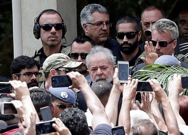 En la imagen, el expresidente brasileño Luiz Inácio Lula da Silva.