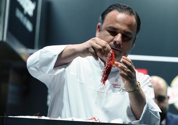 El cocinero Ángel León, chef del restaurante gaditano Aponiente, con tres estrellas Michelín.