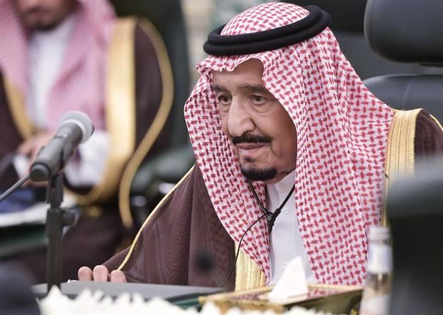 El rey Salman bin Abdulaziz Al Saud de Arabia Saudí. 