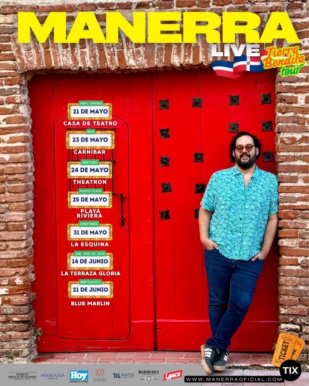 Manerra regresa a Puerto Plata con su gira Celebrando el Amor y la Vida