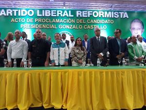 PLR proclama a Gonzalo Castillo como candidato presidencial