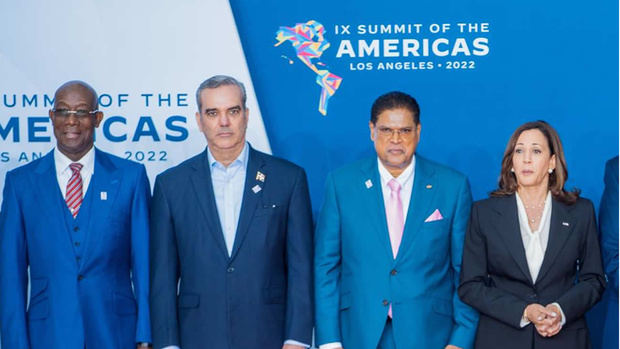 Presidente Abinader se reúne con Kamala Harris; hablará en la IX Cumbre de las Américas