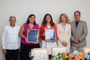 BANFONDESA y FONDESA ofrecieron almuerzo en honor a Jefas de Delegación de la UE en R. Dominicana