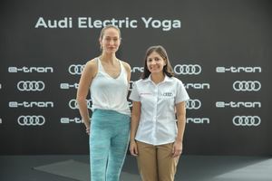 Audi República Dominicana ofrece a clientes una experiencia Electric Yoga