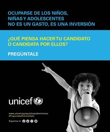 Campaña UNICEF RD.
