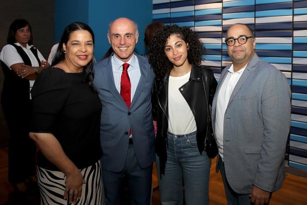 Yvette Marichal, Alejandro Abellan Mina, El Hammani y Omar de la Cruz.