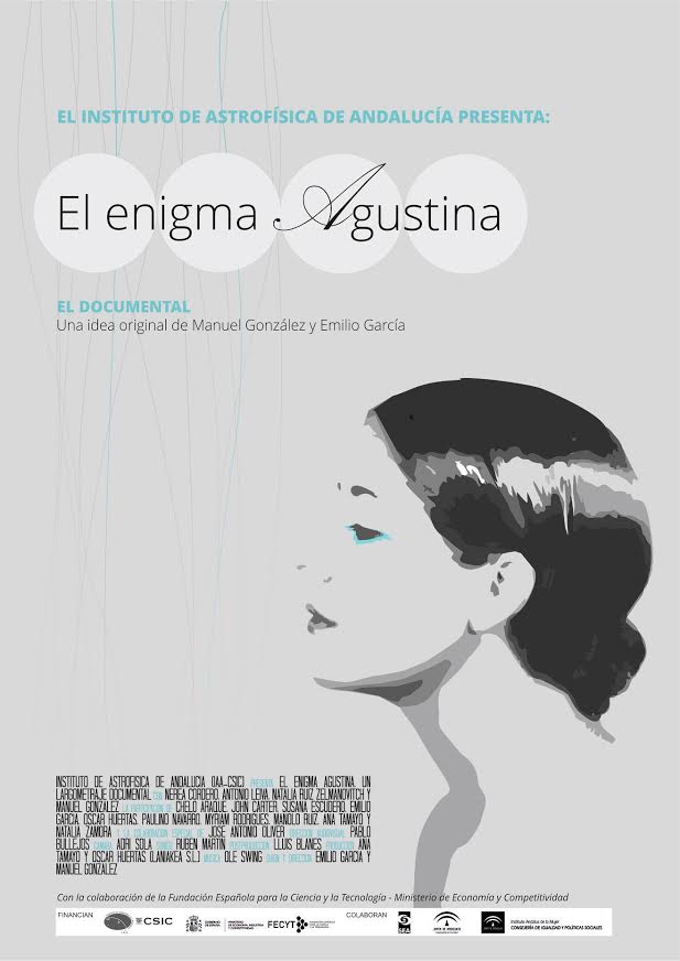 Cartel del documental 'El enigma de Agustin', dirigido por Emilio J. García y Manuel González.