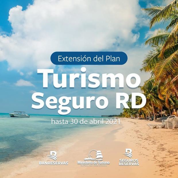 Afiche de Turismo Seguro RD.