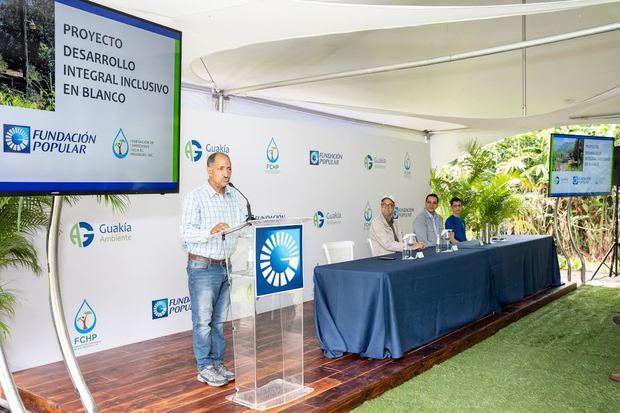 El señor Esteban Polanco, presidente de la Federación de Campesinos hacia el Progreso.