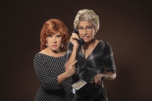 Actrices Maria Castillo y Aidita Selman Obra Radojka.