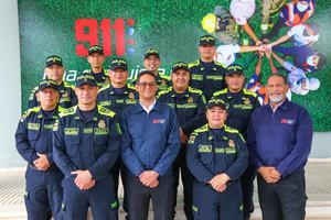 Delegación de la Policía Nacional de Colombia conoció el funcionamiento del Sistema 911