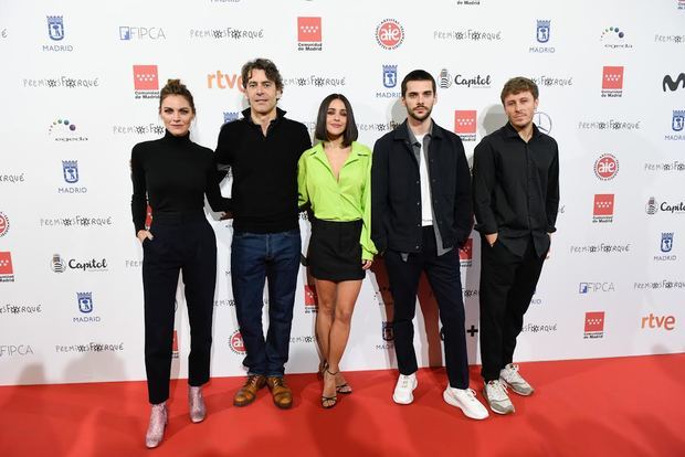 Amaia Salamanca, Eduardo Noriega, Macarena Garcia, Alvaro Rico y LUc Knowles.