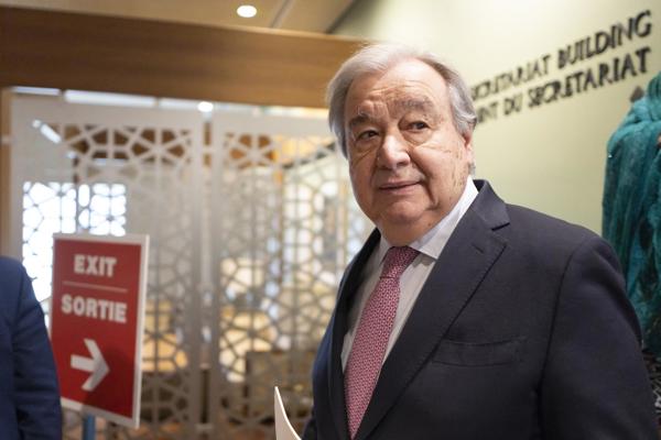 Fotografía de archivo del Secretario General de las Naciones Unidas, Antonio Guterres. 