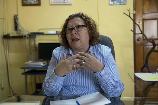 La activista nicaragüense por los derechos de la mujer Sandra Ramos fue registrada este miércoles, durante una entrevista con Efe, en Managua, Nicaragua.