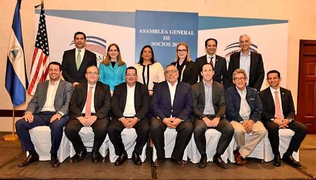 Representantes de Amcham Nicaragua. 

