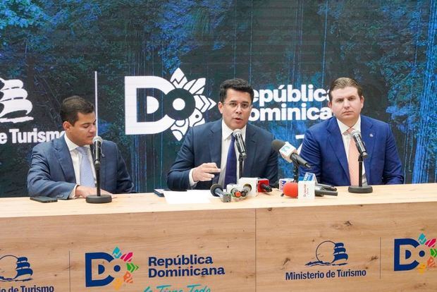 Ministro de Turismo anuncia inversiones en FITUR.