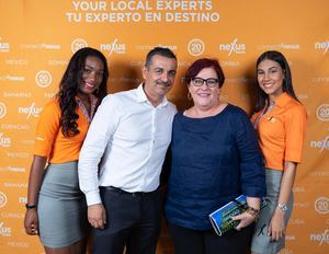 Yoana Medina, Carlos Jiménez Ruiz, Michele Rosset y Melisa Hofen.
