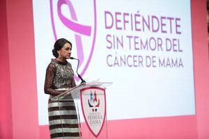Cándida Montilla presenta campaña “Defiéndete sin temor del cáncer de mamá”