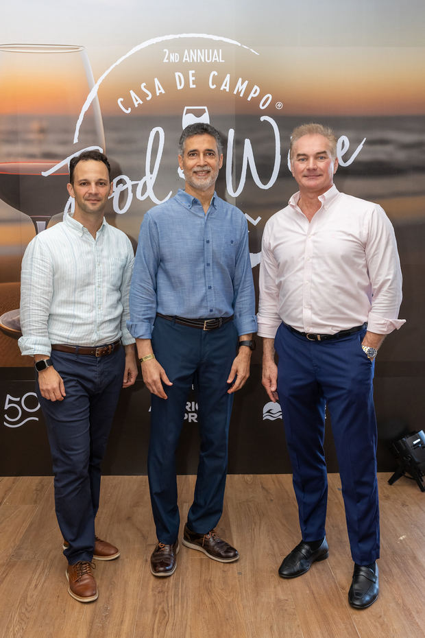 Charles Keusters, Andrés Pichardo y Jason Kycek.