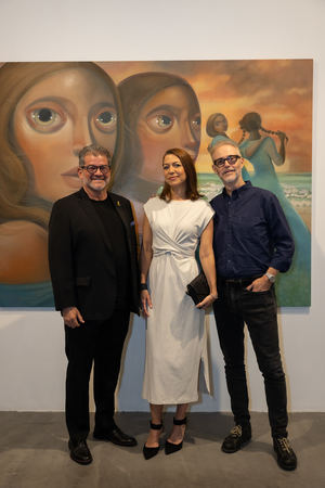 Arturo Savage, Tania Marmolejos y Lyle O. Reitzel.