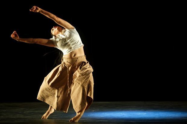 Jocabel Fernández interpretando la pieza “Trance”.