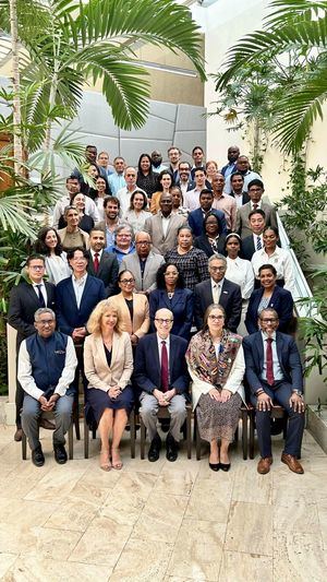 Líderes del CDRI, Unión Europea, PNUD, CNCCMDL y representantes gubernamentales se reúnen en el Taller Regional sobre Resiliencia Climática en Centroamérica y el Caribe.