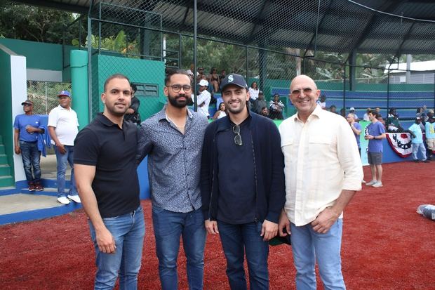 Ramses Polanco, German Perdomo, Marcelo Bermudez y Micalo Bermudez.