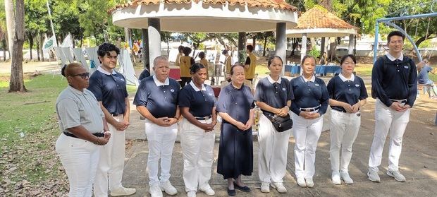 Voluntarios de varios países de la Fundación Tzu Chi.