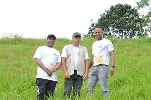 Francisco Felix, Héctor Caraballo y Oscar Rodriguez..
