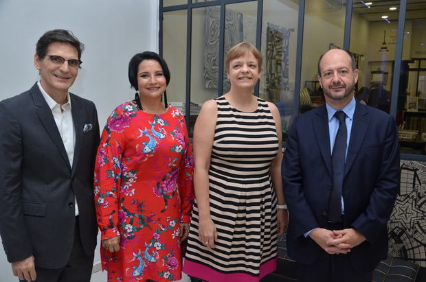 Marco Haché, Karine Jacob, Sabine Bloch y José Gómez.