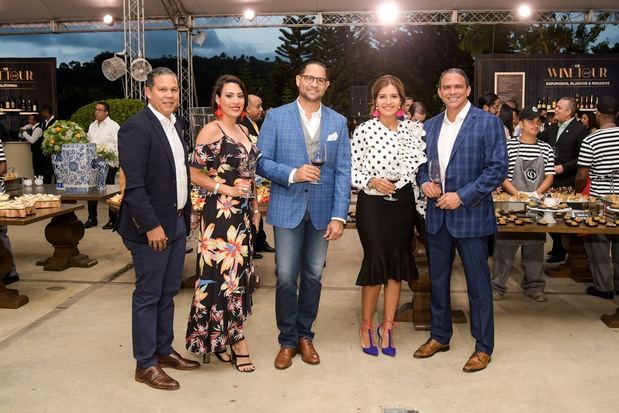 Sergio Guzmán, Jenny Fernández, Alfredo De Armas, Cecilia De Armas y Jochy Beras. 