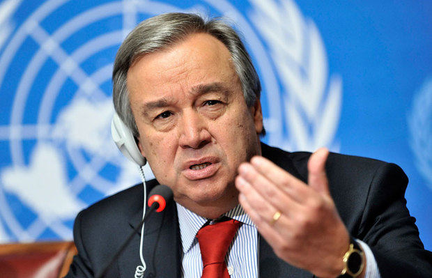 Antonio Guterres.