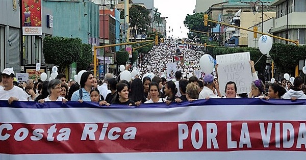 Marchas en Costa Rica