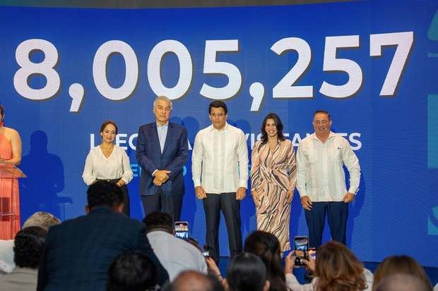 República Dominicana supera los 8 millones de turistas en 2025.