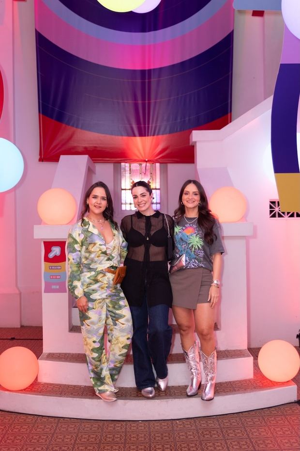 Marlene González, Francesca Izquierdo y Natelie Morales.
