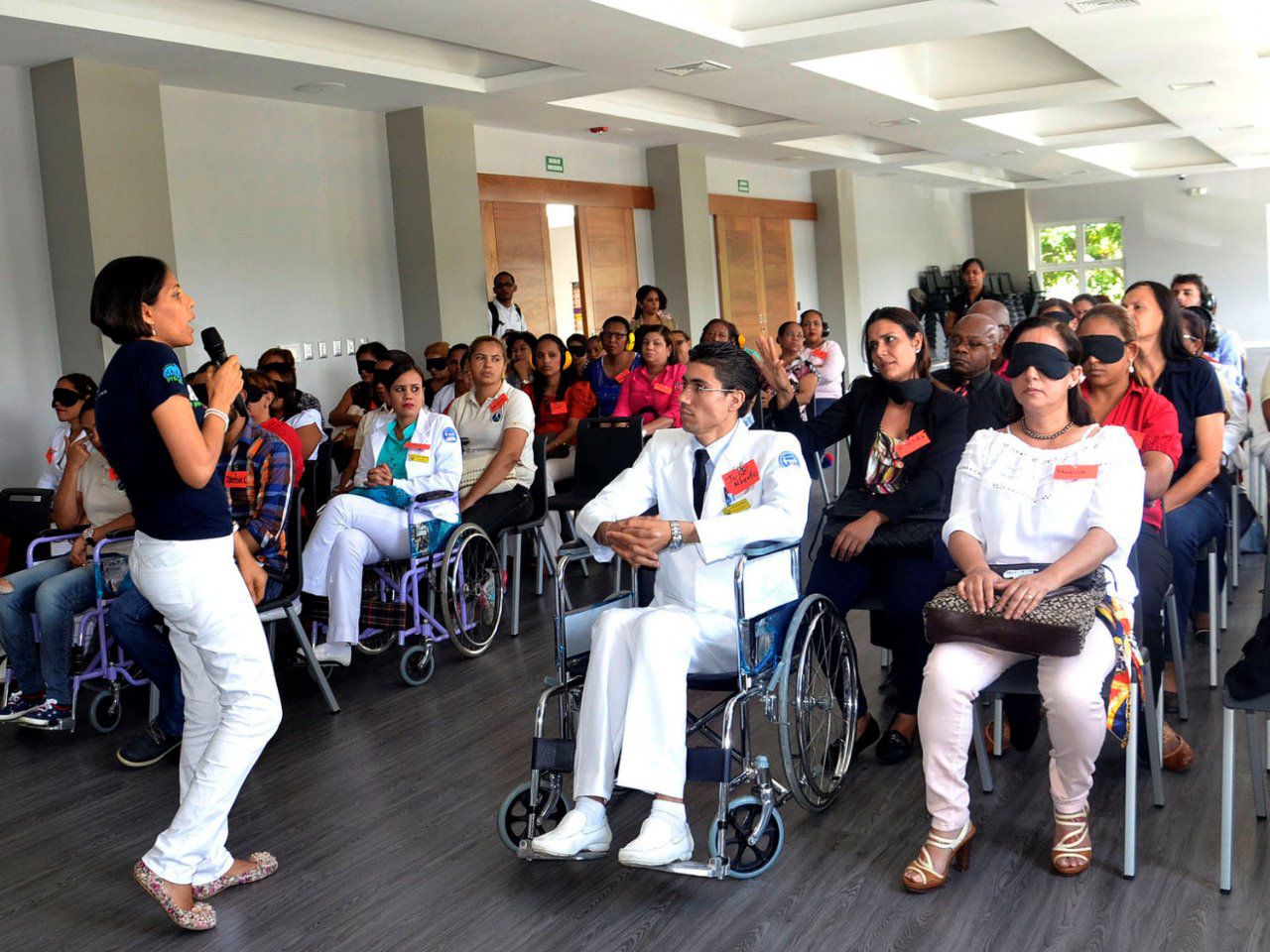 CAID Santiago imparten talleres promoción derechos discapacitados
