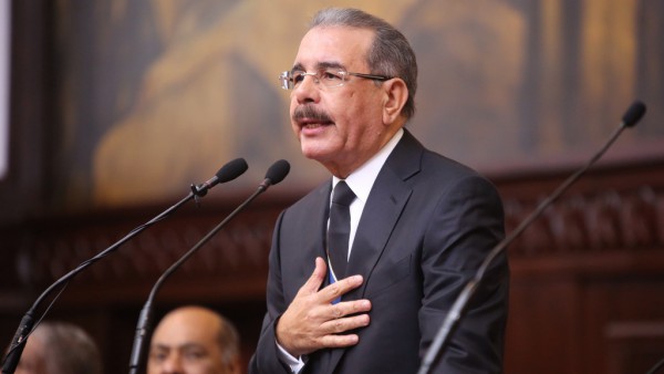 El presidente de República Dominicana, Danilo Medina 