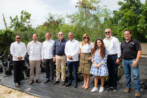 Inauguración de huerto.