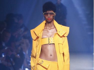 Richie Beras, una modelo dominicana que debuta con la firma Versace