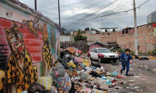 Basura en Santo Domingo.