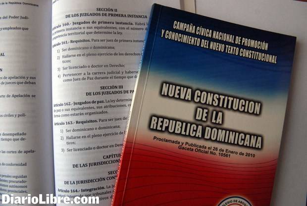 Constitución dominicana.