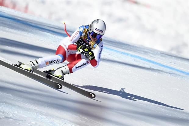 Corinne Suter, nueva campeona mundial esquí alpino de descenso