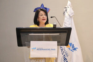 Presidenta Ejecutiva de la Fundación Reservas del País, Rosa Rita Álvarez.