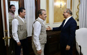 Presidente Danilo Medina recibe en Palacio Nacional a misión observadores electorales OEA 