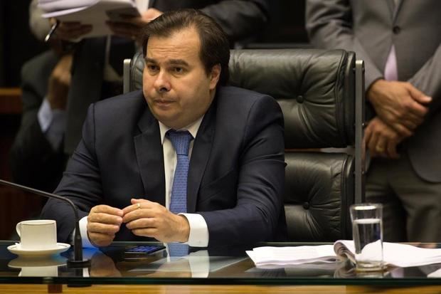 El presidente de la Cámara de Diputados de Brasil, Rodrigo Maia. 